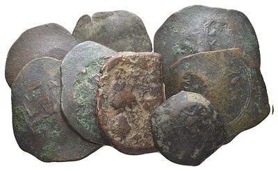 Византийская Империя лот из 8 монет (артикул KOM1-10-10)