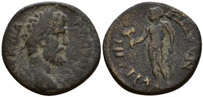 Римская Империя, Провинция Азия, Лидия, Фиатира AE 193 - 211 (артикул 1100-8-27). Септимий 