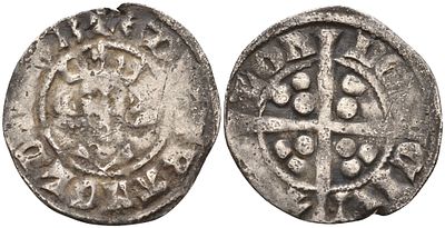 Англия 1 пенни 1279-1307 (артикул 1519-621). Эдуард I Длинноногий из династии Плантагенетов 