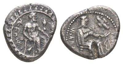 Киликия, Тарс статер 378-362 гг. до н.э. (артикул 00-814-23). персидский сатрап Датам, Баал на 