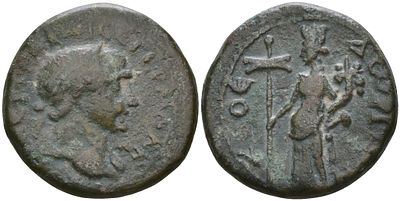 Римская Империя, Провинция Сирия, Финикия, Дора AE 112 - 113 (артикул 1100-6-71)