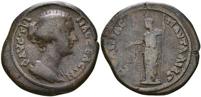 Римская Империя, Провинция Фракия, Павталия AE 161 - 180 (артикул 1100-6-54)