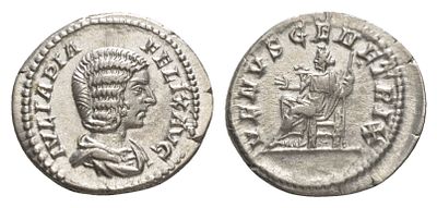 Римская Империя денарий 211-217 (артикул 00-812-42). Юлия Домна, жена Септимия Севера, IVLIA 