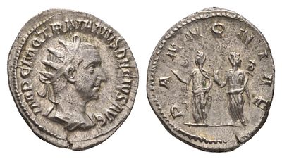 Римская Империя антониниан 249-251 (артикул 1073-2-23). Траян Деций, IMP C M Q TRAIANVS DECIVS 