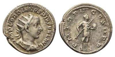Римская Империя антониниан 241 (артикул 1073-2-12). Гордиан III, IMP GORDIANVS PIVS FEL AVG 