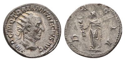 Римская Империя антониниан 249-251 (артикул 1073-2-22). Траян Деций, IMP C M Q TRAIANVS DECIVS 