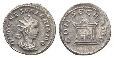 Римская Империя антониниан 258 (артикул 1073-2-31). Валериан II, цезарь, внук Валериана I 