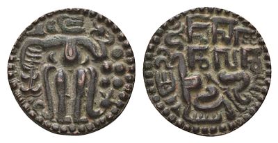 Шри-Ланка, Цейлон, Королевство Полоннарува 1 масса 1056-1236 (артикул 4044-621). медь Mitchiner 835