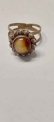 טבעת כסף מרהיבה ואיכותית וינטג חדשה (לא נענדה) 
כסף סטרלינג 925 חתום עשויה בעבודת יד תימנית 
