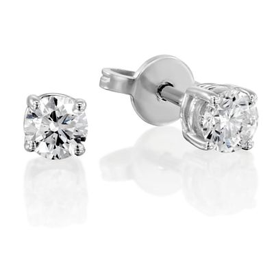 זוג עגיליי כסף ויהלומיי אבניי moissanite (מעבדה) 
מרהיבים ואיכותים חתומים נבדקו ועברו בדיקה 