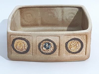 לפיד קרמיקה סנטר פיס קרמיקה ישראלית מרהיב עבודה מוקדמת 
לפיד קרמיקה חתום ישראל שנות ה50/60 המאה 