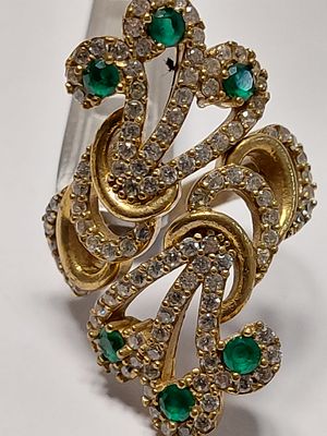 טבעת כסף גדולה ומרהיבה חדשה מחנות שנסגרה 
עשויה כסף סטרלינג 925 חתום עשויה בעבודת יד ראש הטבעת 