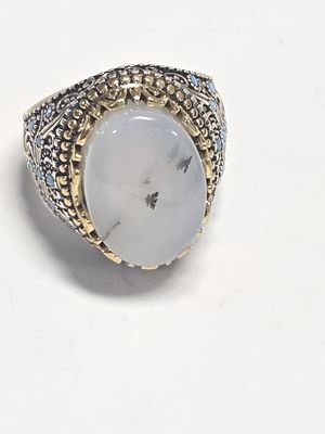 טבעת כסף איספהן פרסית וינטג חדשה מחנות שנסגרה עשויה כסף סטרלינג 925 חתום 
איכותית גדולה ובעלת 