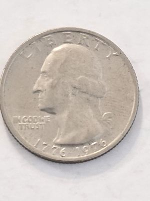 מטבע אספנות רבע דולר QUARTER DOLLAR 
ארצות הברית שנת הנפקה 1976 
יום העצמאות 200 בין השנים 