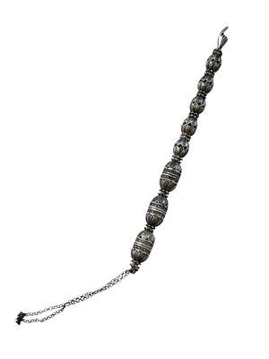 מצביע לספר תורה כסף סטרלינג 925 בעבודת פיליגרן יוקרתית – 22 ס״מ 53 גרם. מצביע תורה עתיק בעבודת 