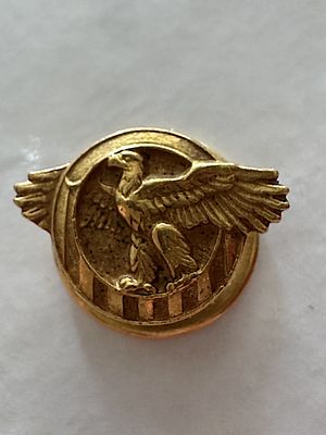 כפתור נשר זהב צהוב מלא 14 קראט – משקל 2.35 גרם, דגם צבאי וינטג' נדיר. **כפתור “נשר”**⁠—זהב צהוב 