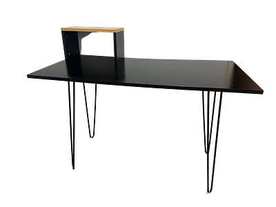 שולחן מחשב מודרני למשרד או לבית - באיסוף עצמי בלבד - קל משקל. מידות השולחן: רוחב 60 ס״מ, אורך 