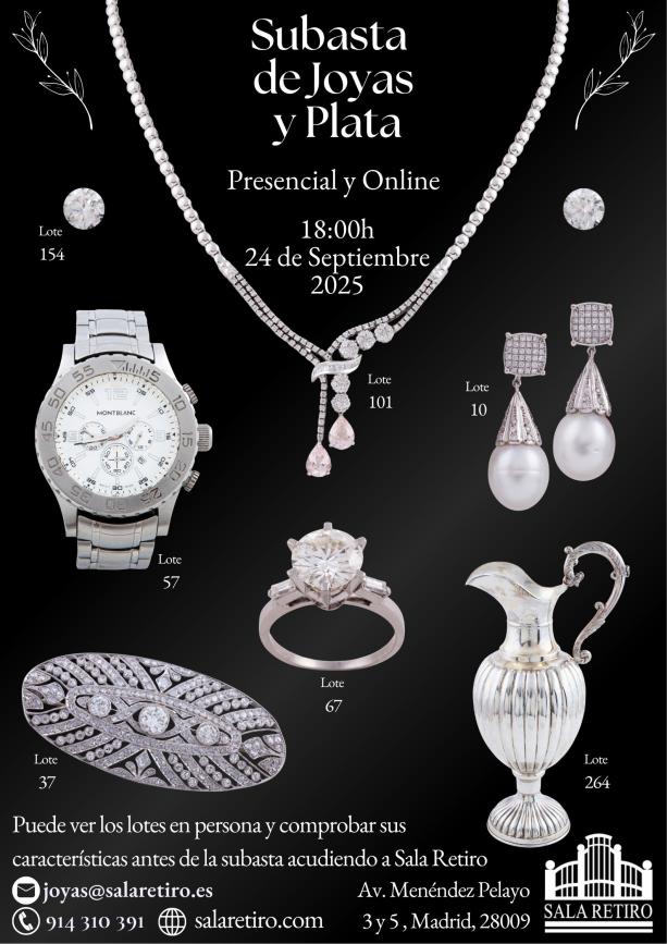 Sala Retiro | Auction 25SJ | September Jewelry Auction