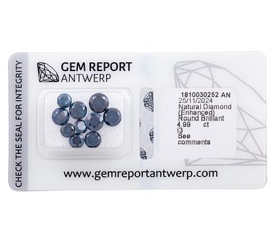 LOTE DE 10 DIAMANTES DE 0.26CT A 0.80CT. Lote de 10 diamantes en talla brillante de 0.26ct a 