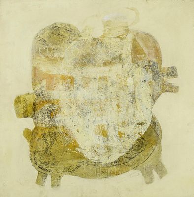 SILENCIO. RAFAEL GARCÍA FORCADA (Sevilla, 1977) Técnica mixta sobre lienzo Perteneciente a la 