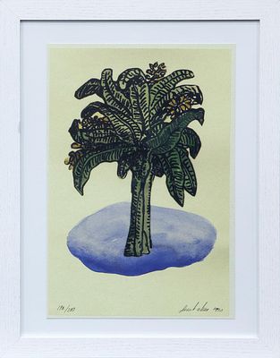 MANAGUA. FERNANDO ÁLAMO (Santa Cruz de Tenerife, 1952) Impresión a color Un árbol platanero 