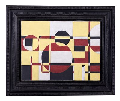 SIN TÍTULO. SANDU DARIE (Román, Rumanía, 1908 - La Habana, Cuba, 1991) Óleo sobre lienzo Firmado 