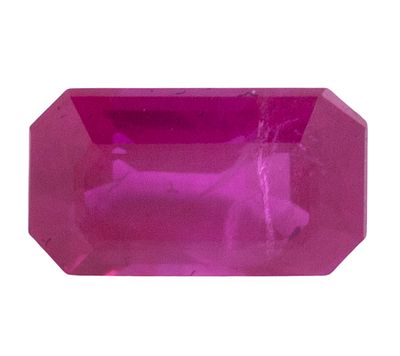 RUB&Iacute; DE 1.35CT. Rub&iacute; natural en talla rectangular con un peso de 1.35ct RefC: 6/2005