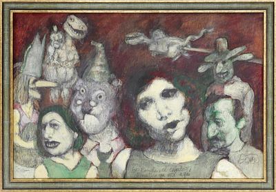 SR. CONDE, EL CAMBIO CLIM&Aacute;TICO YA ESTA AQU&Iacute;. ZOHRE MIRABASSI (Teher&aacute;n, 1957) T&eacute;cnica mixta sobre 