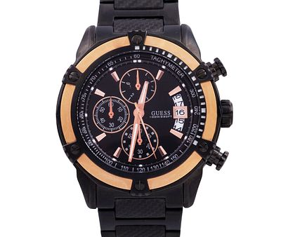 RELOJ GUESS EN ACERO. CUARZO. Reloj Guess realizado en acero. Movimiento de cuarzo. Caja de 45mm 