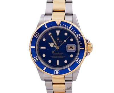 RELOJ ROLEX OYSTER PERPETUAL DATE EN ORO 18KT Y ACERO. AUTOM&Aacute;TICO. Reloj Rolex Oyster Perpetual 