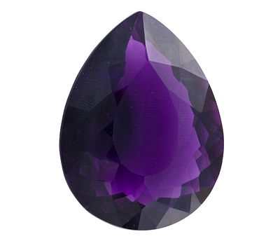 AMATISTA COLOR P&Uacute;RPURA SIN MONTAR. GRAN TALLA PERILLA. 149.50 CT. Amatista color p&uacute;rpura sin 