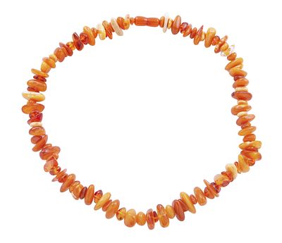 COLLAR DE S&Iacute;MIL DE &Aacute;MBAR BICOLOR. Collar compuesto por cuentas de s&iacute;mil de &aacute;mbar bicolor
Cierre 