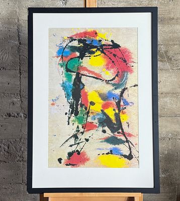 ROBERT JACOBSEN, "EVOLUTION". "Evolution", a professionally framed print by listed artist 
