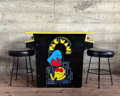 ARCADE1UP HEAD-TO-HEAD ARCADE TABLE. This lot features an Arcade1UP head-to-head arcade table & 