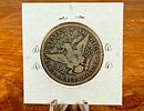 1907 BARBER HALF DOLLAR. This lot features a 1907 Barber Half Dollar, an antique United States Image - 1