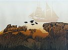 ELTON BENNETT, "THE DUNES". "The Dunes", a serigraph by listed artist, Elton Bennett. Titled and Image - 1