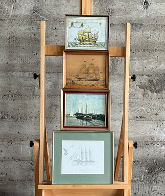 NAUTICAL ART COLLECTION. This lot features a collection of various nautical art.