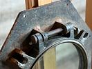NAUTICAL PORTHOLE WINDOW. This lot features an authentic salvaged nautical porthole window that Image - 3