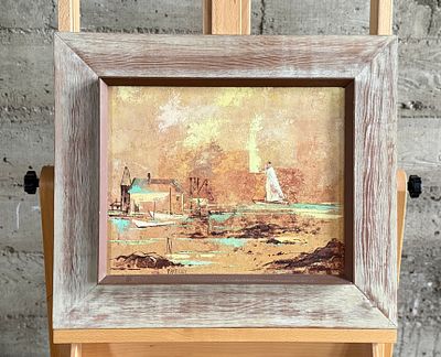 ALBERT PATECKY, GOUACHE ON BOARD. This lot features an original gouache on board by listed 