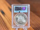 2004 AMERICAN SILVER EAGLE PCGS MS69. 2004 American Silver Eagle graded MS69 by PCGS, part of Image - 1