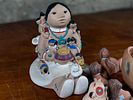 NEW MEXICO SCULPTURES. This lot features a variety of sculptures by New Mexico artists including Image - 1