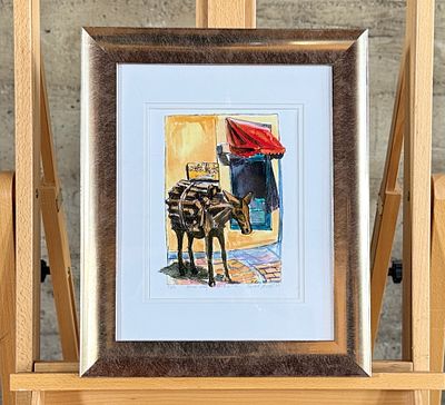KIRAN LEVY, "BURRO ALLEY". "Burro Alley", a limited edition print by listed artist, Kiran Levy. 