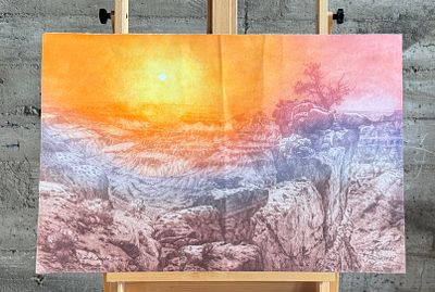 ROY PURCELL, "GRAND CANYON SUITE II". "Grand Canyon Suite II", a limited edition artist proof by 