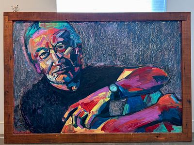 DAVID SLADER, "I CAN'T GO ON". “I Can’t Go On”, an original work of art on board by listed 