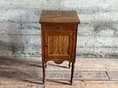 FRENCH PROVINCIAL STYLE CABINET. This lot features a beautiful antique French Provincial style Image - 1