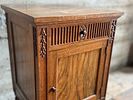 FRENCH PROVINCIAL STYLE CABINET. This lot features a beautiful antique French Provincial style Image - 5