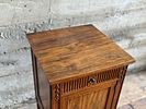FRENCH PROVINCIAL STYLE CABINET. This lot features a beautiful antique French Provincial style Image - 4