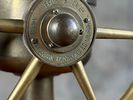 ROSEBANK IRONWORKS, SHIP'S WHEEL. This lot features a beautiful example of an antique ship's Image - 3
