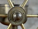 ROSEBANK IRONWORKS, SHIP'S WHEEL. This lot features a beautiful example of an antique ship's Image - 2