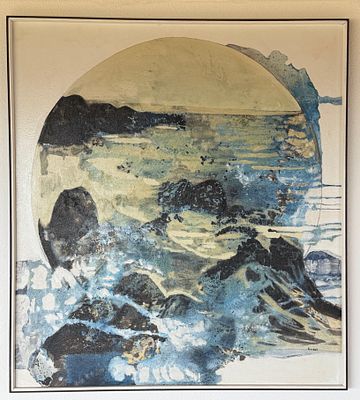 DEE RUNDALL, ORIGINAL ARTWORK #1. This lot features a stunning original work of art by listed 